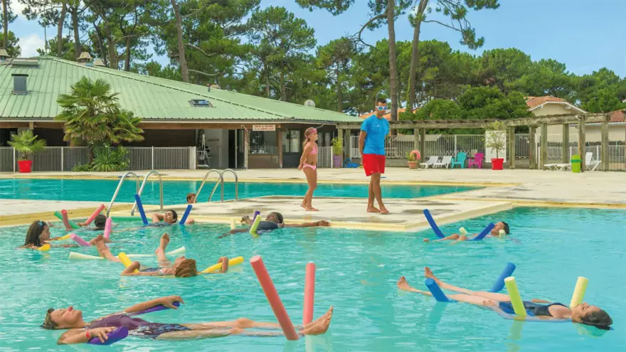 Aniamtion aquagym à Biscarrosse