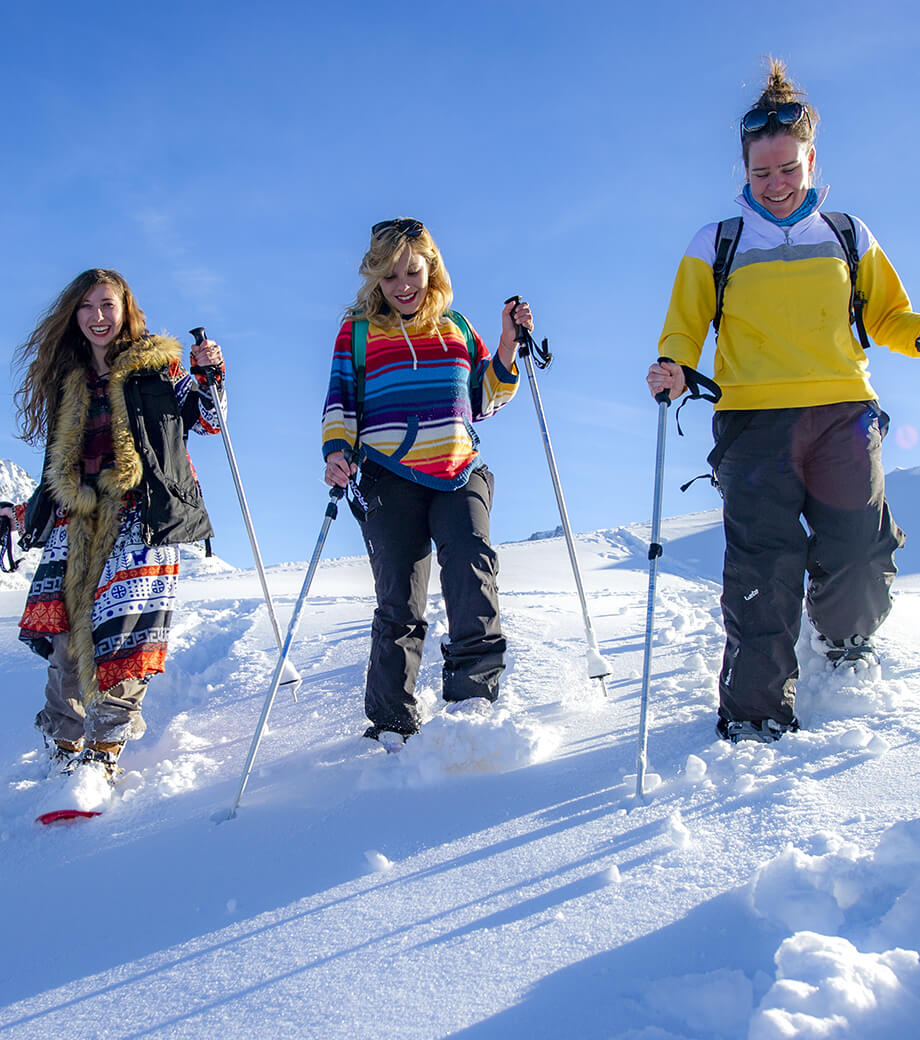 Snowshoeing stays
