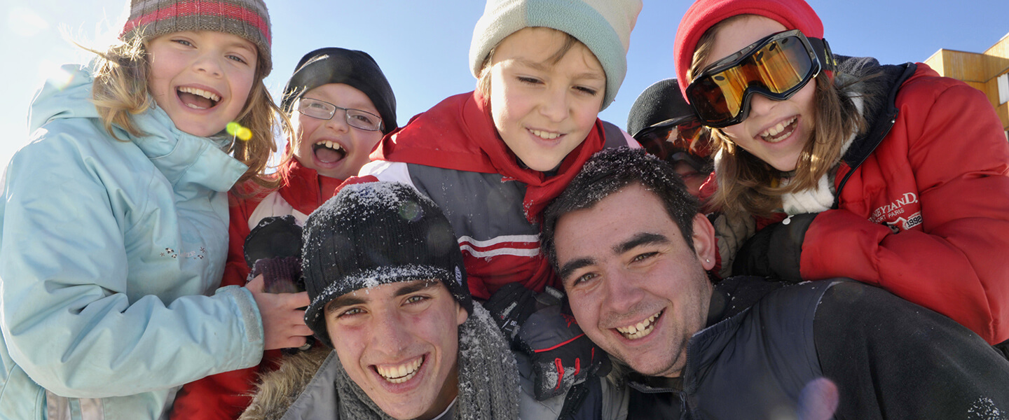 Children's club at Alpe d'Huez