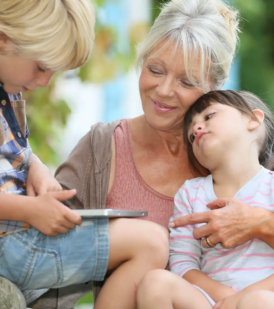 Vacances avec papy et mamie