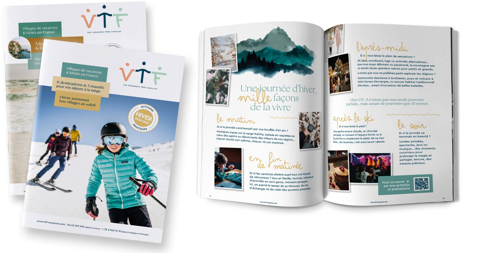 Browse our VTF brochures in French