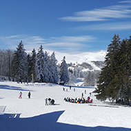 Skiing at Font d'Urle